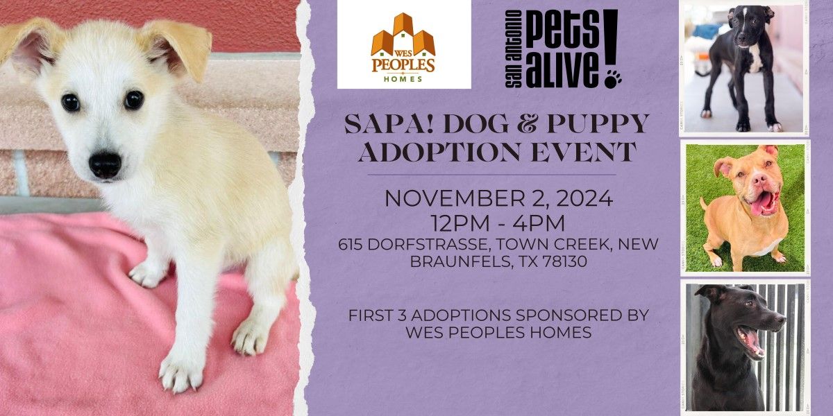 Dog & Puppy Adoption Event